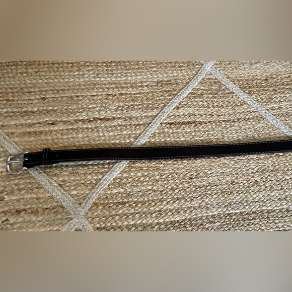 NWOT | Mark Albert Boots Black Full-Grain Leather Belt - Picture 3 of 4